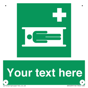 Custom Stretcher Sign